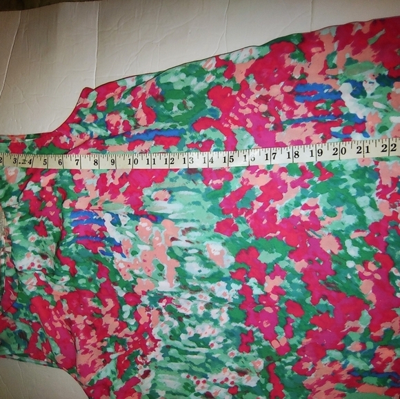 Talbots Floral Top MP - Picture 4 of 7